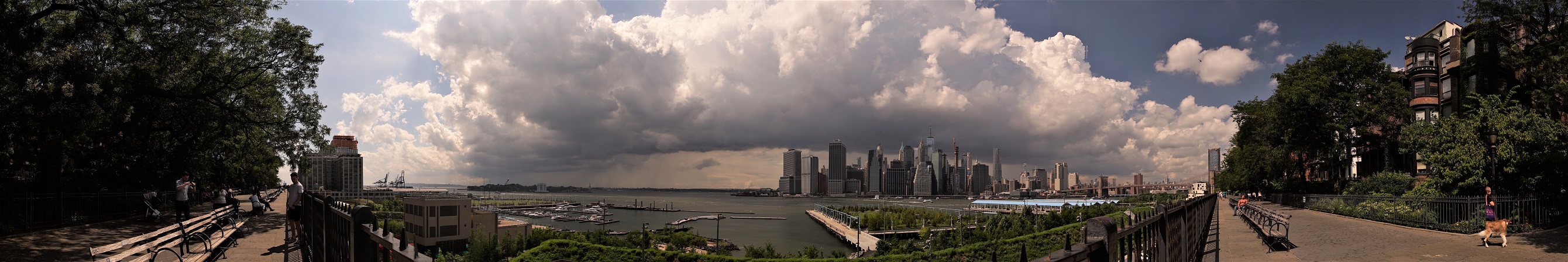 Brooklyn Heights promenade, Brooklyn, NY